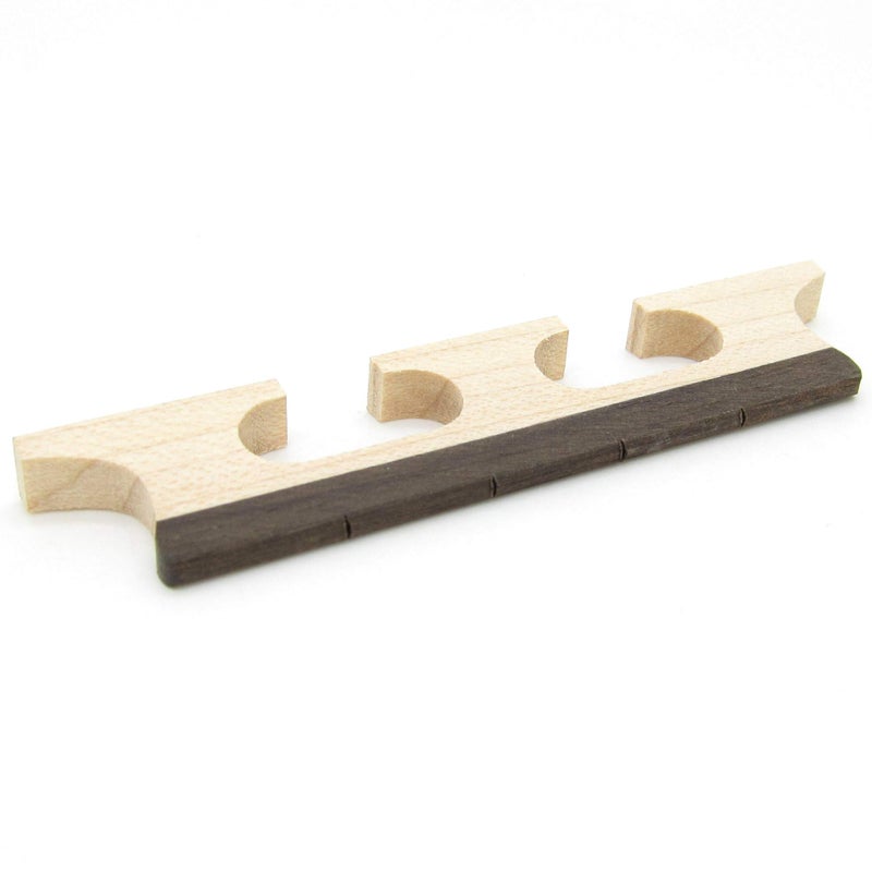 Swhmc 4 String Banjo Bridge New Banjo Parts Maple Ebony - Image 3
